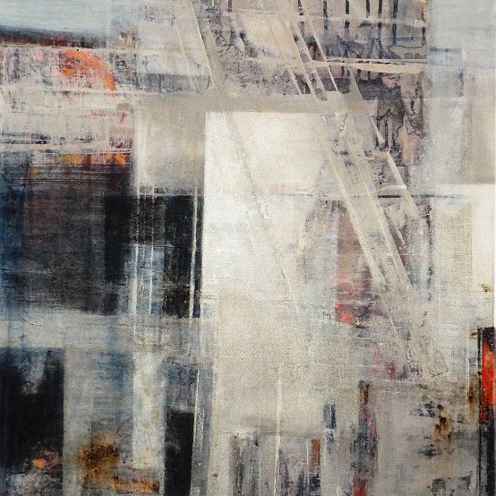 Urban Structures 1 / 2016 - acrylic on canvas, 60*80 cm