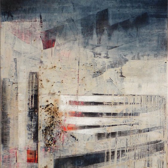 Urban Structures 2  / 2016 - acrylic on canvas, 60*80 cm