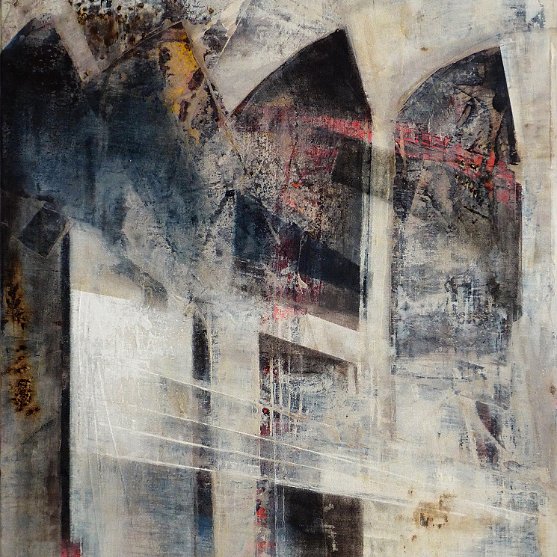 Urban Structures 3  / 2016 - acrylic on canvas, 60*80 cm