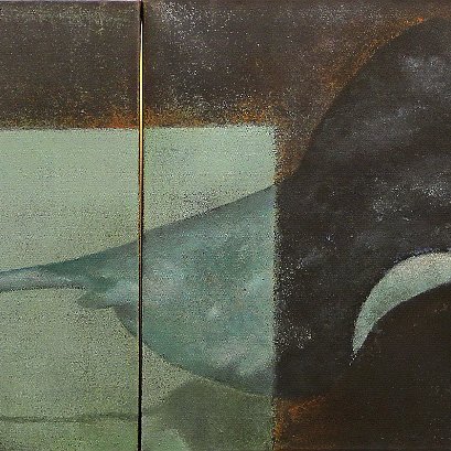 Stingray   /  2012 - acrylic on canvas, 50*50 und 70*50 cm